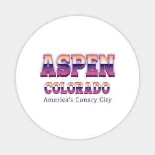 Aspen Colorado Magnet